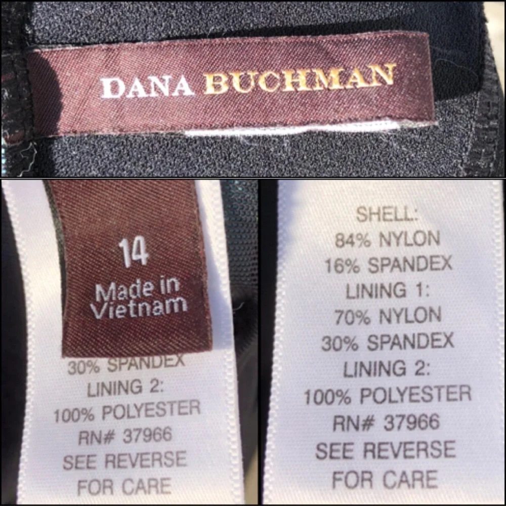 - Dana Buchman Sz 14 Leopard/Floral Print Maillot! LIKE NEW!